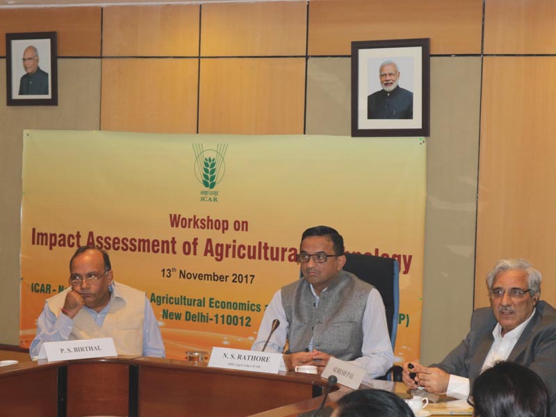 Workshop on Impact Assessment of Agricultural Technology